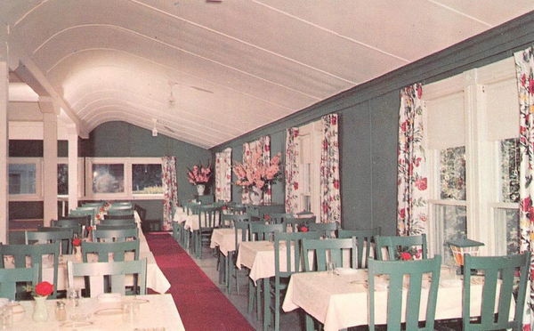 Portage Point Resort (Portage Point Inn) - Vintage Postcard (newer photo)